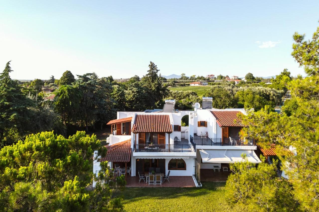 Luna Villa Private Beach Nea Iraklia Exterior photo